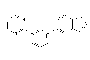 5-[3-(s-triazin-2-yl)phenyl]-1H-indole