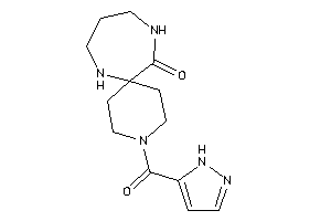 3-(1H-pyrazole-5-carbonyl)-3,7,11-triazaspiro[5.6]dodecan-12-one