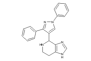 4-(1,3-diphenylpyrazol-4-yl)-4,5,6,7-tetrahydro-1H-imidazo[4,5-c]pyridine