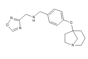 [4-(1-azabicyclo[3.2.1]octan-5-yloxy)benzyl]-(1,2,4-oxadiazol-3-ylmethyl)amine