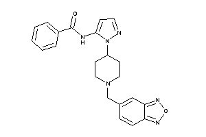 N-[2-[1-(benzofurazan-5-ylmethyl)-4-piperidyl]pyrazol-3-yl]benzamide