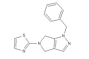 2-(1-benzyl-4,6-dihydropyrrolo[3,4-c]pyrazol-5-yl)thiazole