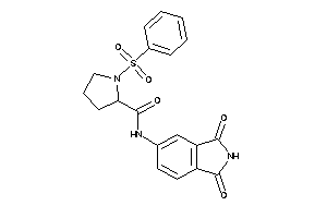 Image of 1-besyl-N-(1,3-diketoisoindolin-5-yl)pyrrolidine-2-carboxamide