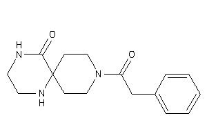 Image of 3-(2-phenylacetyl)-3,8,11-triazaspiro[5.5]undecan-7-one