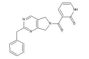 3-(2-benzyl-5,7-dihydropyrrolo[3,4-d]pyrimidine-6-carbonyl)-2-pyridone