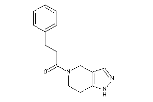 3-phenyl-1-(1,4,6,7-tetrahydropyrazolo[4,3-c]pyridin-5-yl)propan-1-one