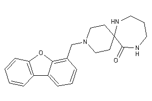 3-(dibenzofuran-4-ylmethyl)-3,7,11-triazaspiro[5.6]dodecan-12-one
