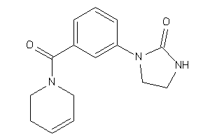 1-[3-(3,6-dihydro-2H-pyridine-1-carbonyl)phenyl]-2-imidazolidinone