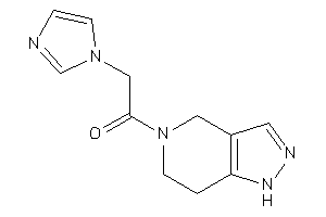Image of 2-imidazol-1-yl-1-(1,4,6,7-tetrahydropyrazolo[4,3-c]pyridin-5-yl)ethanone