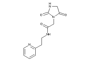 2-(2,5-diketoimidazolidin-1-yl)-N-[2-(2-pyridyl)ethyl]acetamide