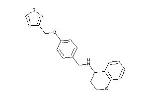 [4-(1,2,4-oxadiazol-3-ylmethoxy)benzyl]-thiochroman-4-yl-amine