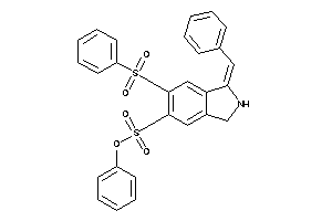 1-benzal-6-besyl-isoindoline-5-sulfonic Acid Phenyl Ester