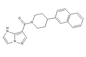 [4-(2-naphthyl)piperidino]-(1H-pyrazolo[1,5-a]imidazol-7-yl)methanone