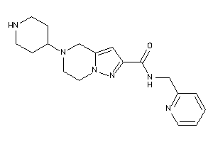 5-(4-piperidyl)-N-(2-pyridylmethyl)-6,7-dihydro-4H-pyrazolo[1,5-a]pyrazine-2-carboxamide