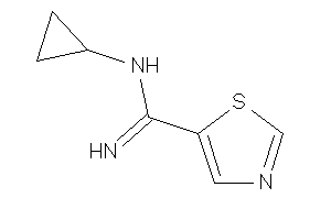 N-cyclopropylthiazole-5-carboxamidine