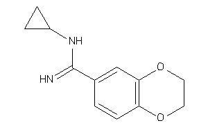 N-cyclopropyl-2,3-dihydro-1,4-benzodioxine-6-carboxamidine