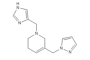 1-(1H-imidazol-4-ylmethyl)-5-(pyrazol-1-ylmethyl)-3,6-dihydro-2H-pyridine