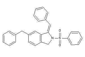 1-benzal-6-benzyl-2-besyl-isoindoline