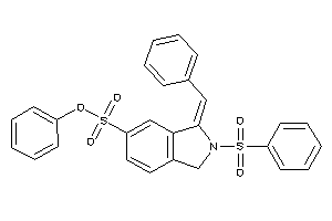 3-benzal-2-besyl-isoindoline-5-sulfonic Acid Phenyl Ester