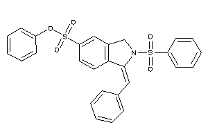 1-benzal-2-besyl-isoindoline-5-sulfonic Acid Phenyl Ester