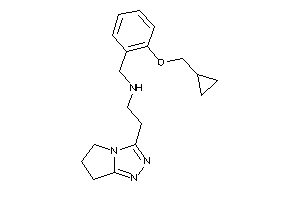 [2-(cyclopropylmethoxy)benzyl]-[2-(6,7-dihydro-5H-pyrrolo[2,1-c][1,2,4]triazol-3-yl)ethyl]amine