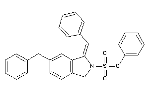 1-benzal-6-benzyl-isoindoline-2-sulfonic Acid Phenyl Ester