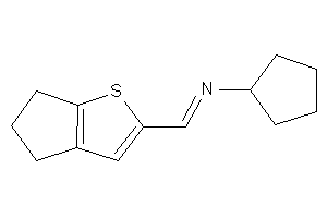 Cyclopentyl(5,6-dihydro-4H-cyclopenta[b]thiophen-2-ylmethylene)amine