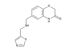 6-[(thiazol-5-ylmethylamino)methyl]-4H-1,4-benzoxazin-3-one