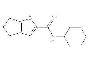 N-cyclohexyl-5,6-dihydro-4H-cyclopenta[b]thiophene-2-carboxamidine