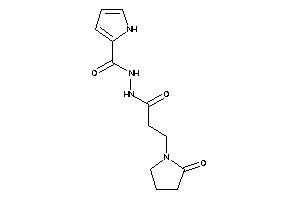 N'-[3-(2-ketopyrrolidino)propanoyl]-1H-pyrrole-2-carbohydrazide