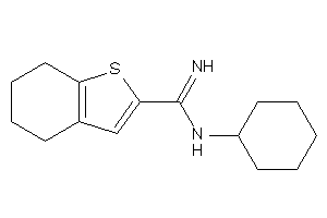 N-cyclohexyl-4,5,6,7-tetrahydrobenzothiophene-2-carboxamidine