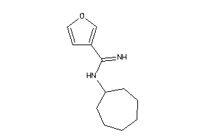 N-cycloheptylfuran-3-carboxamidine