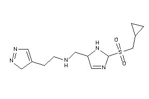 [2-(cyclopropylmethylsulfonyl)-3-imidazolin-4-yl]methyl-[2-(3H-pyrazol-4-yl)ethyl]amine