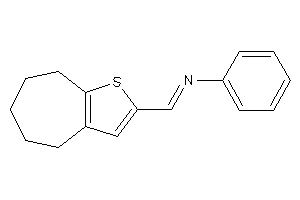 Phenyl(5,6,7,8-tetrahydro-4H-cyclohepta[b]thiophen-2-ylmethylene)amine