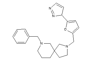 7-benzyl-2-[[5-(3H-pyrazol-3-yl)-2-furyl]methyl]-2,7-diazaspiro[4.5]decane