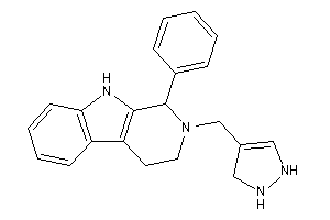 Image of 1-phenyl-2-(3-pyrazolin-4-ylmethyl)-1,3,4,9-tetrahydro-$b-carboline