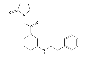 1-[2-keto-2-[3-(phenethylamino)piperidino]ethyl]-2-pyrrolidone