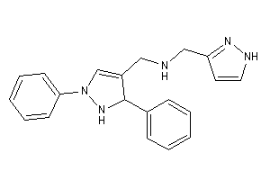 (1,3-diphenyl-3-pyrazolin-4-yl)methyl-(1H-pyrazol-3-ylmethyl)amine