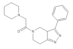 1-(3-phenyl-3a,4,6,7-tetrahydropyrazolo[4,3-c]pyridin-5-yl)-2-piperidino-ethanone