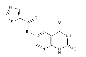 N-(2,4-diketo-1H-pyrido[2,3-d]pyrimidin-6-yl)thiazole-5-carboxamide