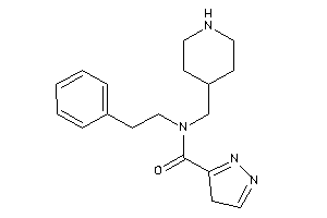 N-phenethyl-N-(4-piperidylmethyl)-4H-pyrazole-3-carboxamide