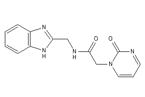 N-(1H-benzimidazol-2-ylmethyl)-2-(2-ketopyrimidin-1-yl)acetamide