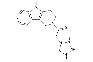 Image of 1-(1,3,4,5-tetrahydropyrido[4,3-b]indol-2-yl)-2-(tetrazolidin-1-yl)ethanone