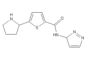 N-(3H-pyrazol-3-yl)-5-pyrrolidin-2-yl-thiophene-2-carboxamide