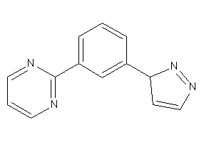 2-[3-(3H-pyrazol-3-yl)phenyl]pyrimidine