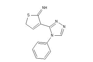 [4-(4-phenyl-1,2,4-triazol-3-yl)-2H-thiophen-5-ylidene]amine