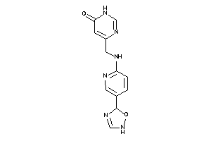 Image of 4-[[[5-(2,5-dihydro-1,2,4-oxadiazol-5-yl)-2-pyridyl]amino]methyl]-1H-pyrimidin-6-one