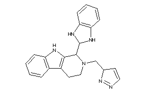 1-(2,3-dihydro-1H-benzimidazol-2-yl)-2-(3H-pyrazol-3-ylmethyl)-1,3,4,9-tetrahydro-$b-carboline