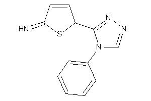 [2-(4-phenyl-1,2,4-triazol-3-yl)-2H-thiophen-5-ylidene]amine