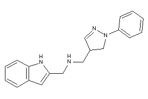 1H-indol-2-ylmethyl-[(1-phenyl-2-pyrazolin-4-yl)methyl]amine